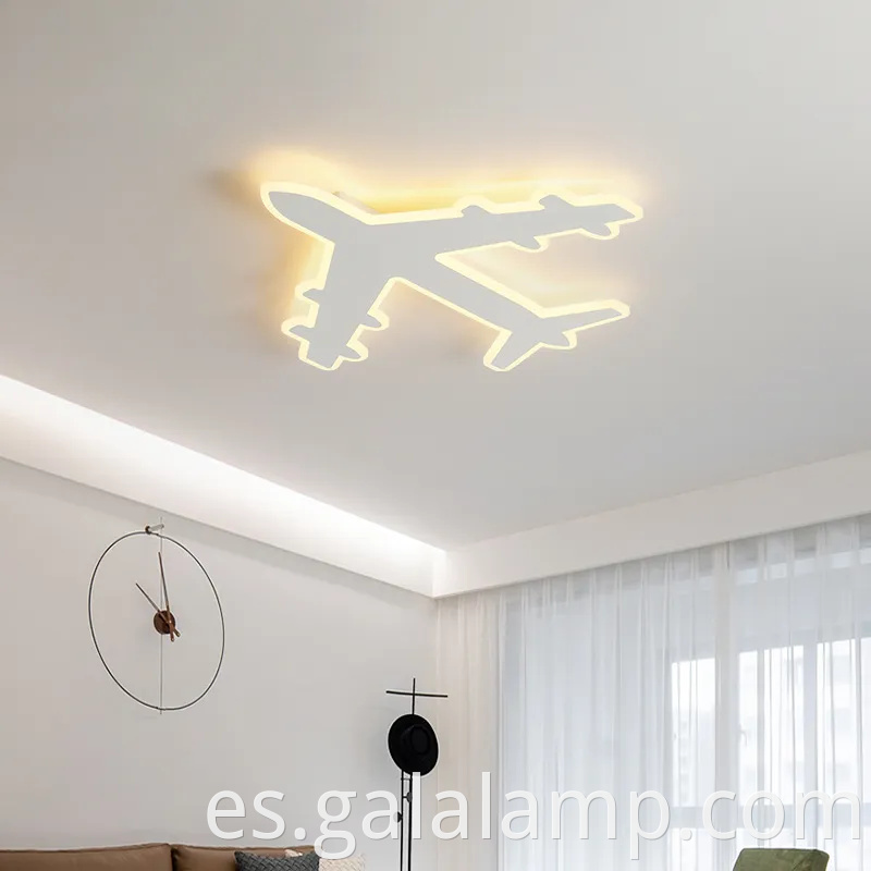 Lámpara de techo LED creativa para la decoración de los dormitorios de los niños